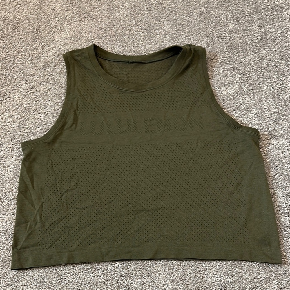 Breeze By Muscle Crop Tank *lululemon